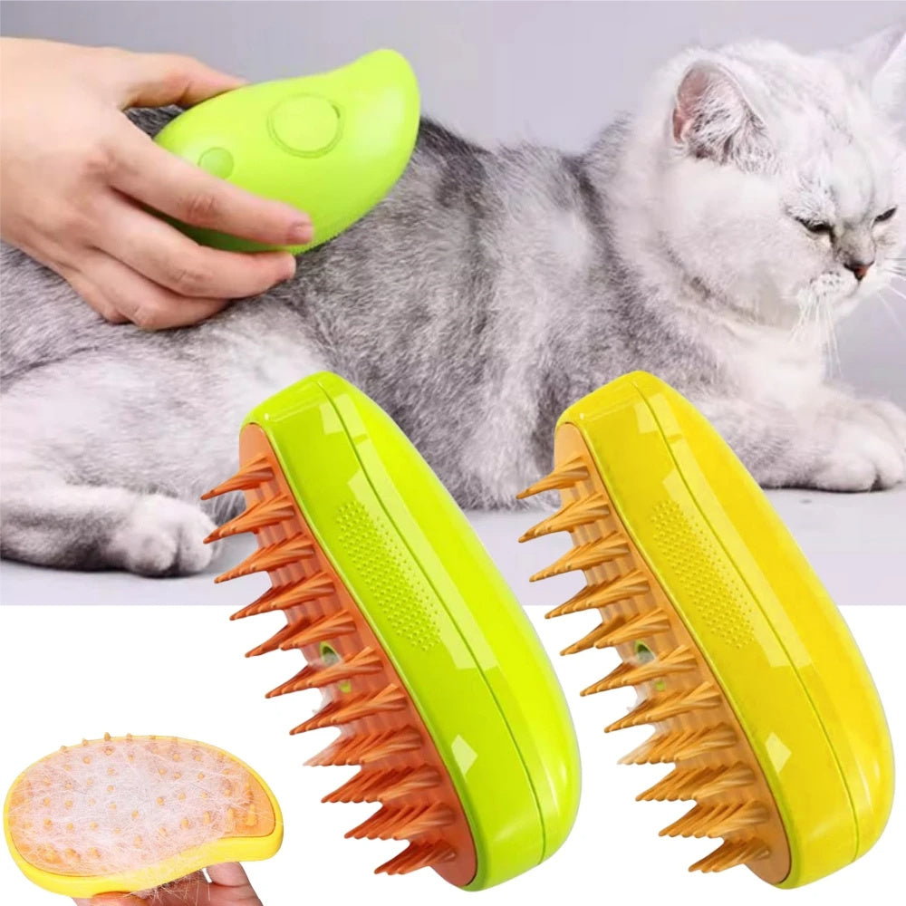 Pussy™ - Steamy Cat Brush (Anti-Static & Non Irritating)