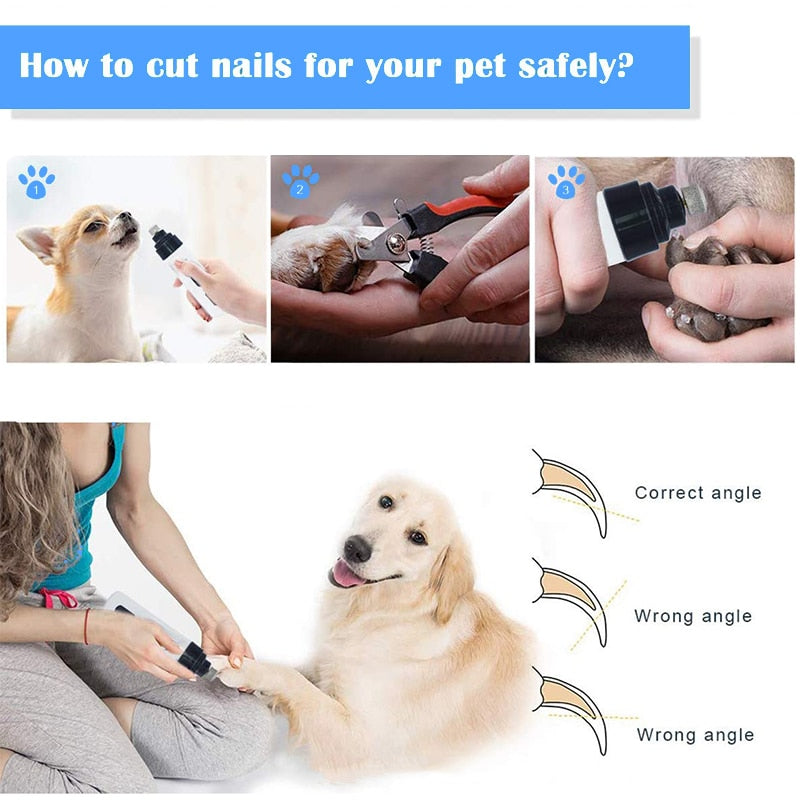 Cordless Electric Pet Nail Grinder